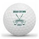 Groomsman Banner Golf Balls Image 1 of 2